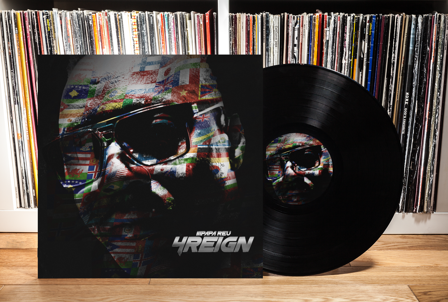 Papa Reu "4REIGN" Album on Vinyl.