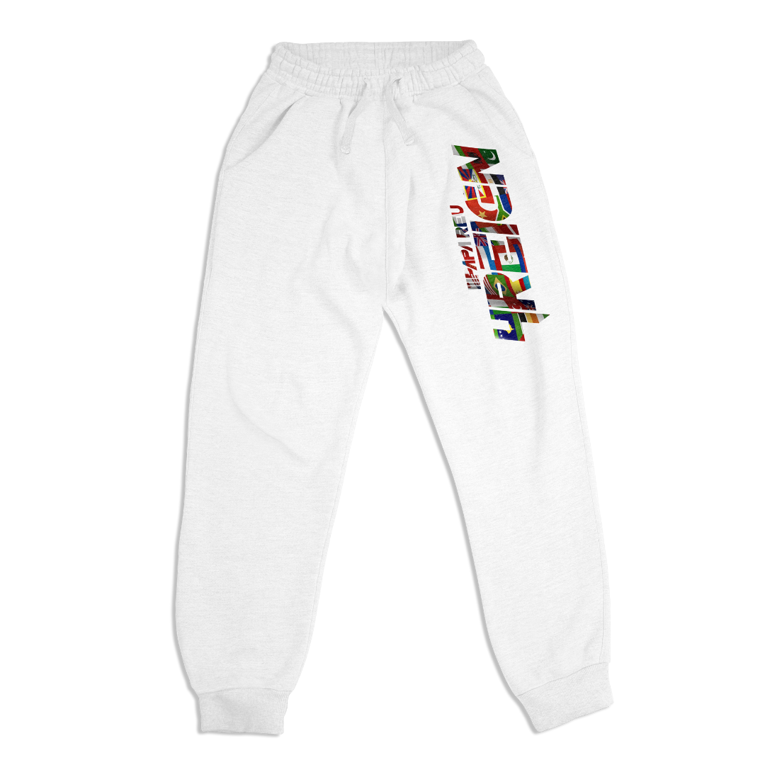 White 4Reign Sweatpants