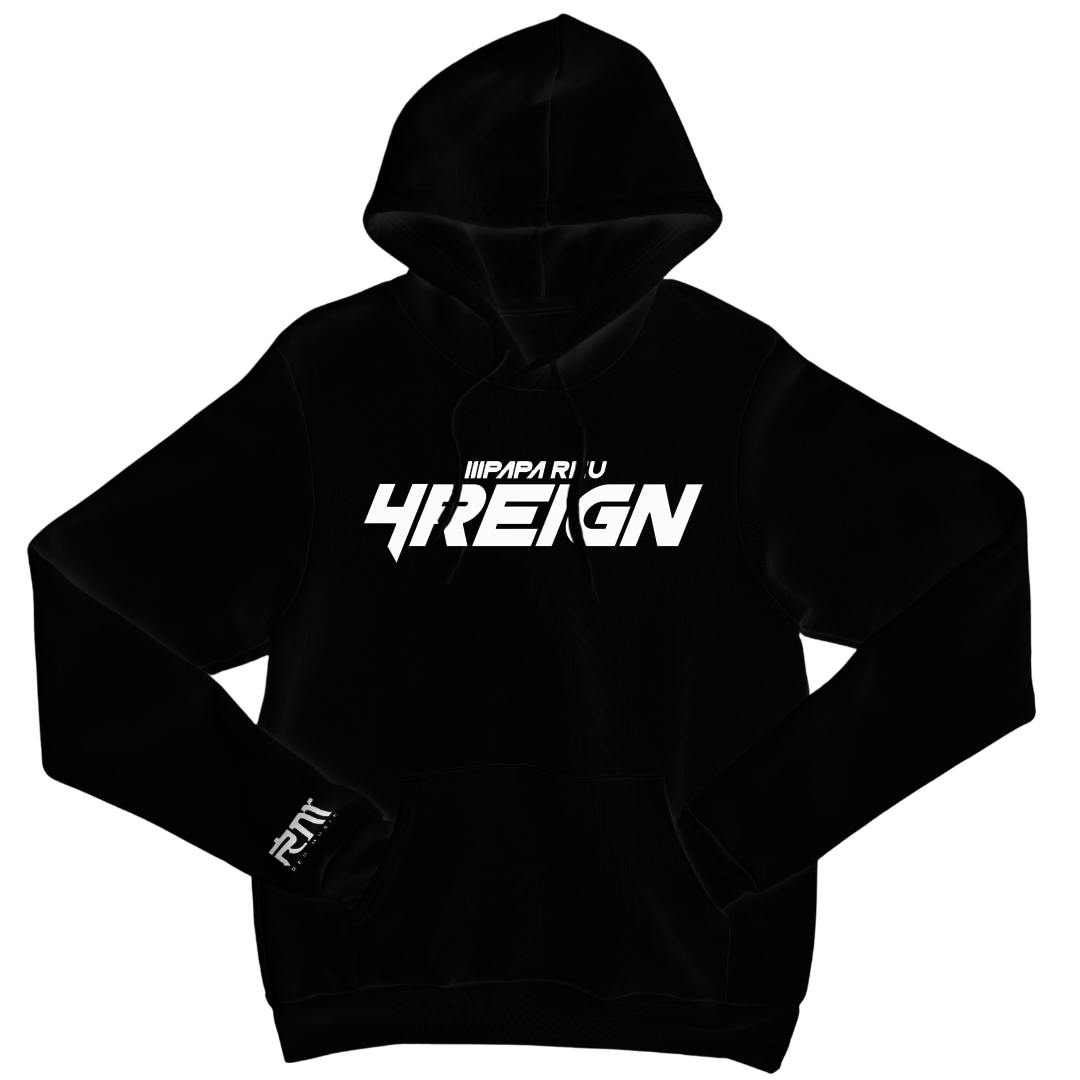 Black Hoodie w/ Embroidered 4REIGN Logo