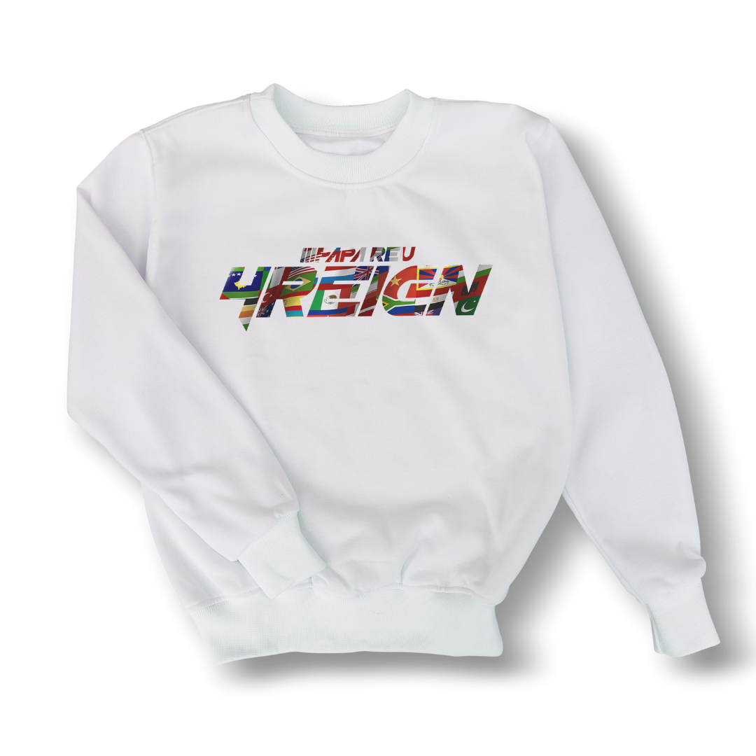 White 4Reign Sweater