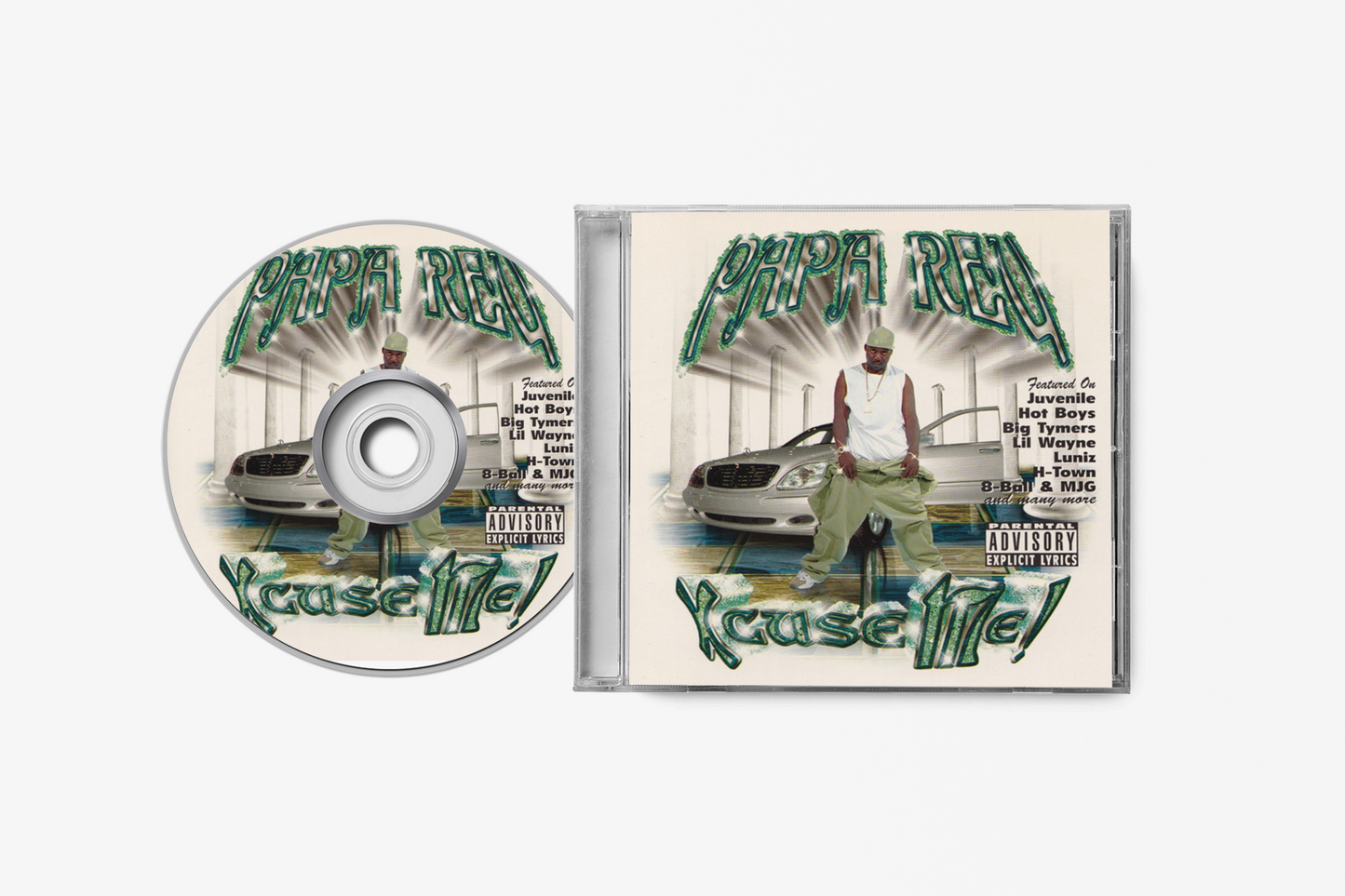 Papa Reu "Excuse Me" Album on CD.
